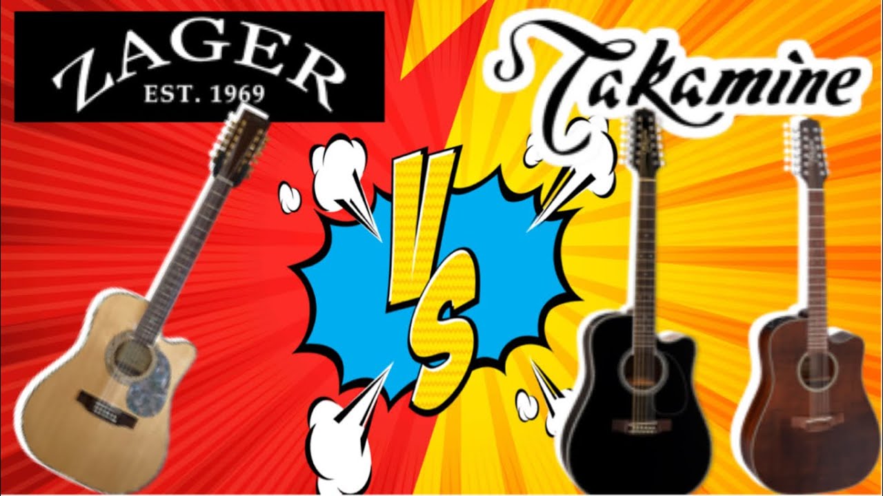 Zager ZAD900CE REVIEW VS Takamine