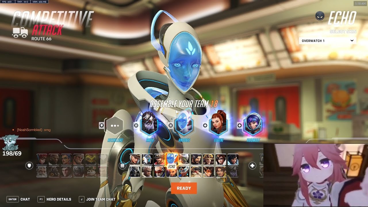 GAMEPLAY OVERWATCH 2 SEASON 12 TOP 500