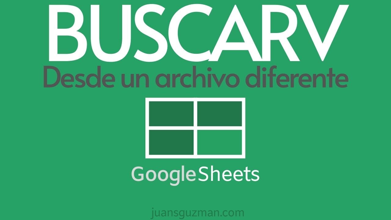 BUSCARV en un archivo difierente de Google Drive en Google Sheets con IMPORTRANGE