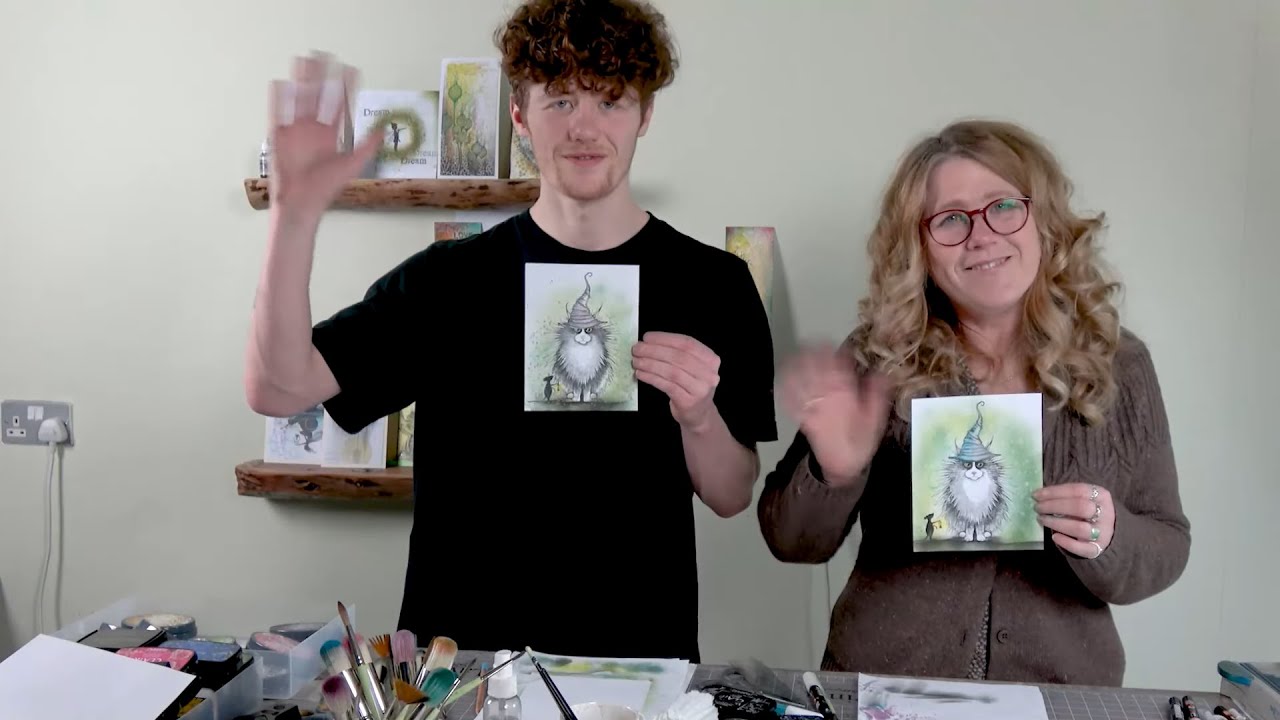 What’s New Pussycat – Introducing Noof - A Lavinia Stamps Tutorial