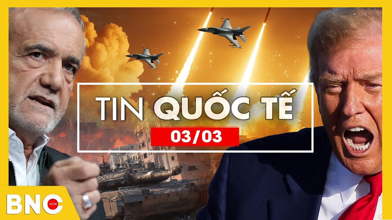 Mỹ cảnh báo đòn dứt điểm, xới tung khu lãnh đạo Iran; Địa Trung Hải bên bờ bùng chiến | Tin Quốc Tế