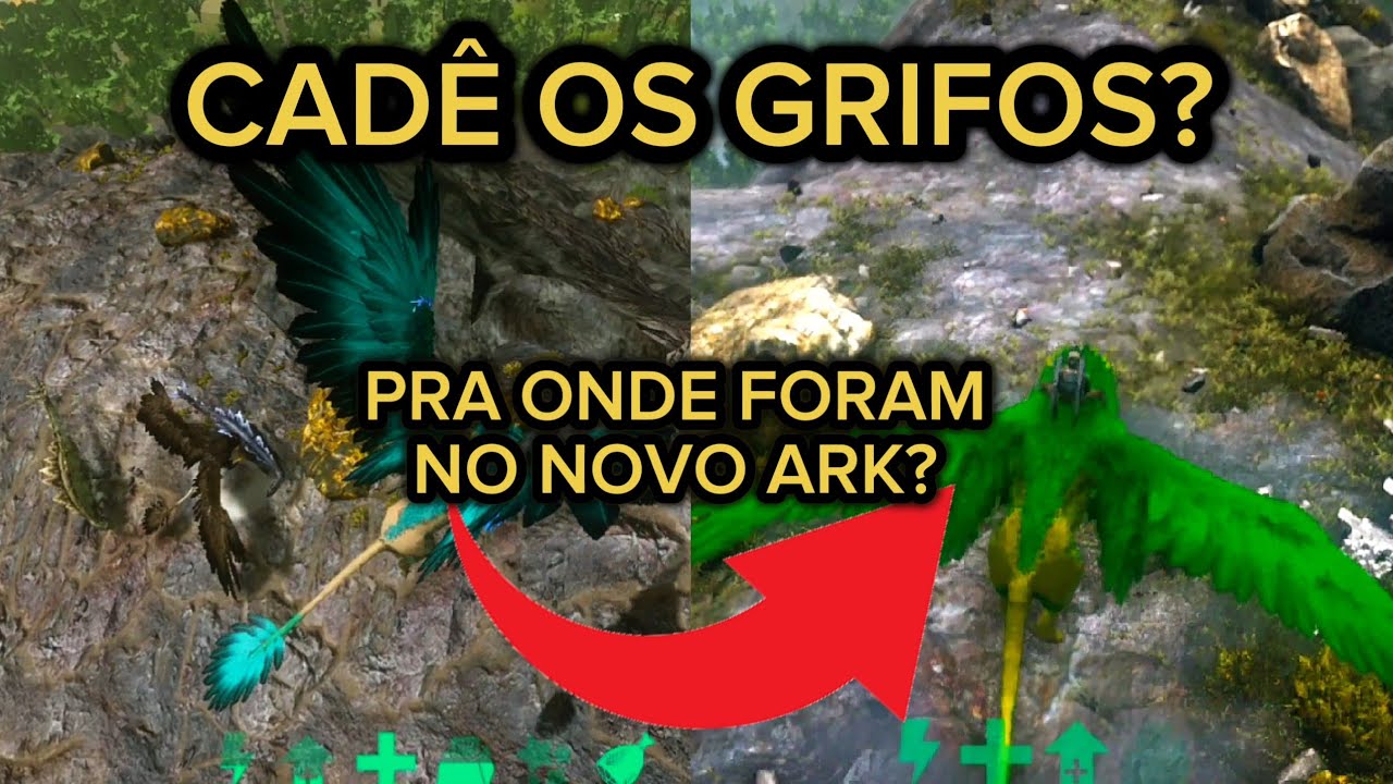 Cadê os GRIFOS no Novo Ark Ultimate Mobile - Desapareceram