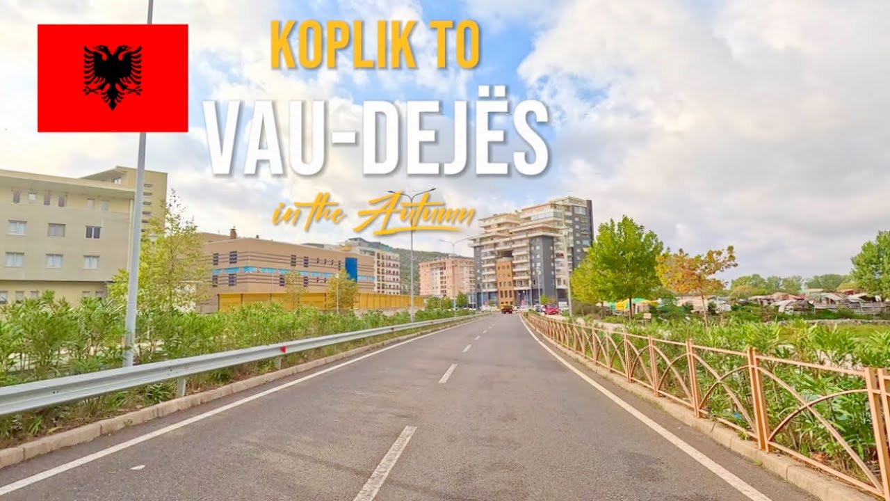 Scenic Autumn Drive in Albania 🇦🇱 | From Koplik to Vau Dejës October 2024