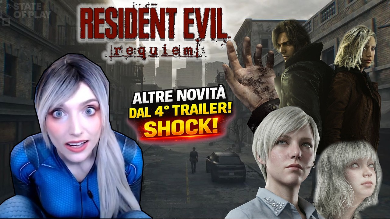 Resident Evil Requiem: altre novità dal QUARTO TRAILER! SHOCK!
