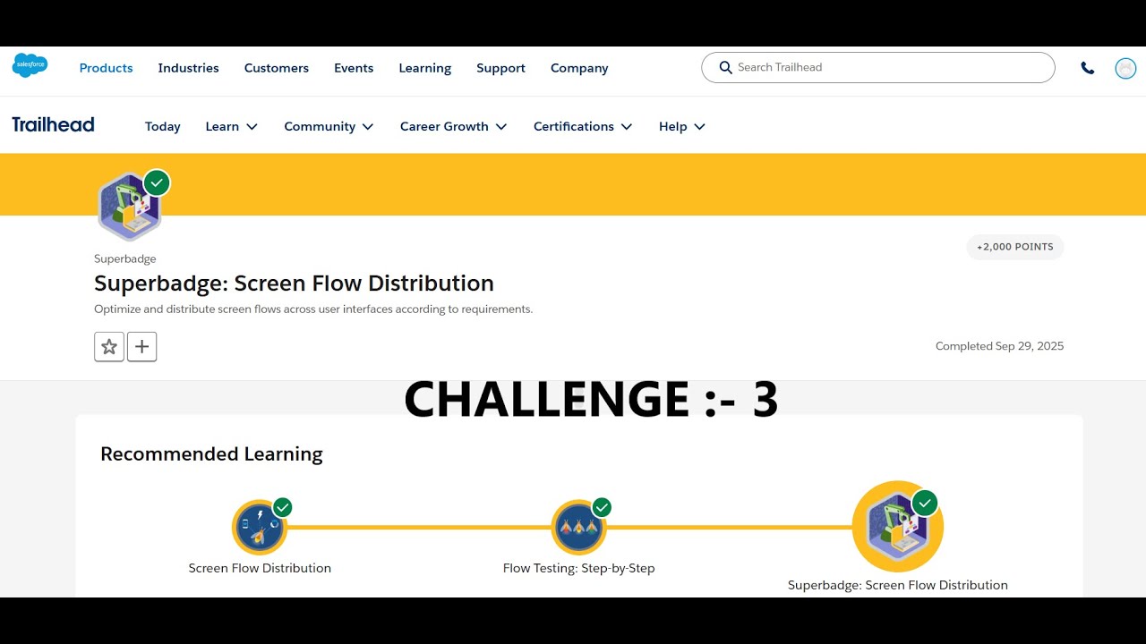 Update the Provider flow | Superbadge: Screen Flow Distribution | Trailhead | Salesforce  Internship