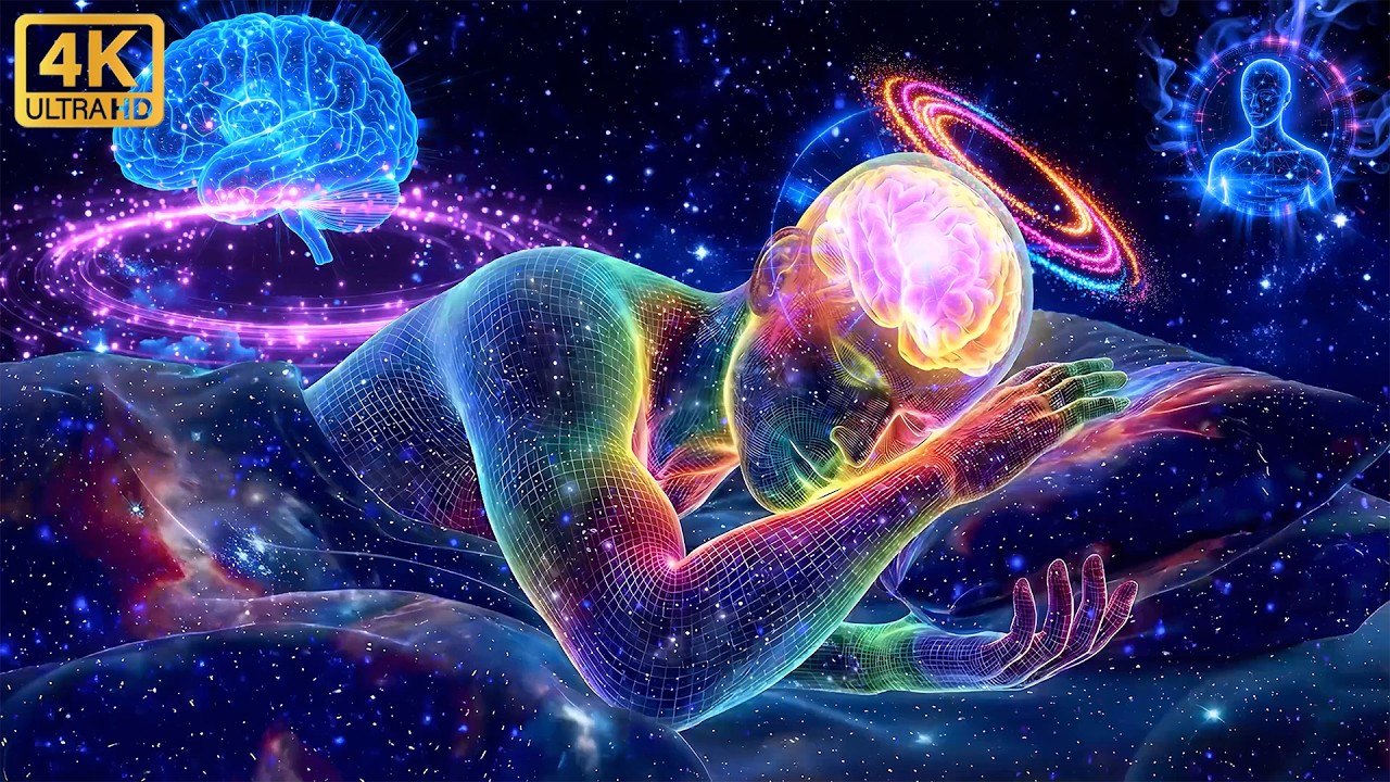 432Hz + 528Hz + 852Hz | The Deepest Healing Sleep : Whole Body Regeneration & Emotional Detox #1