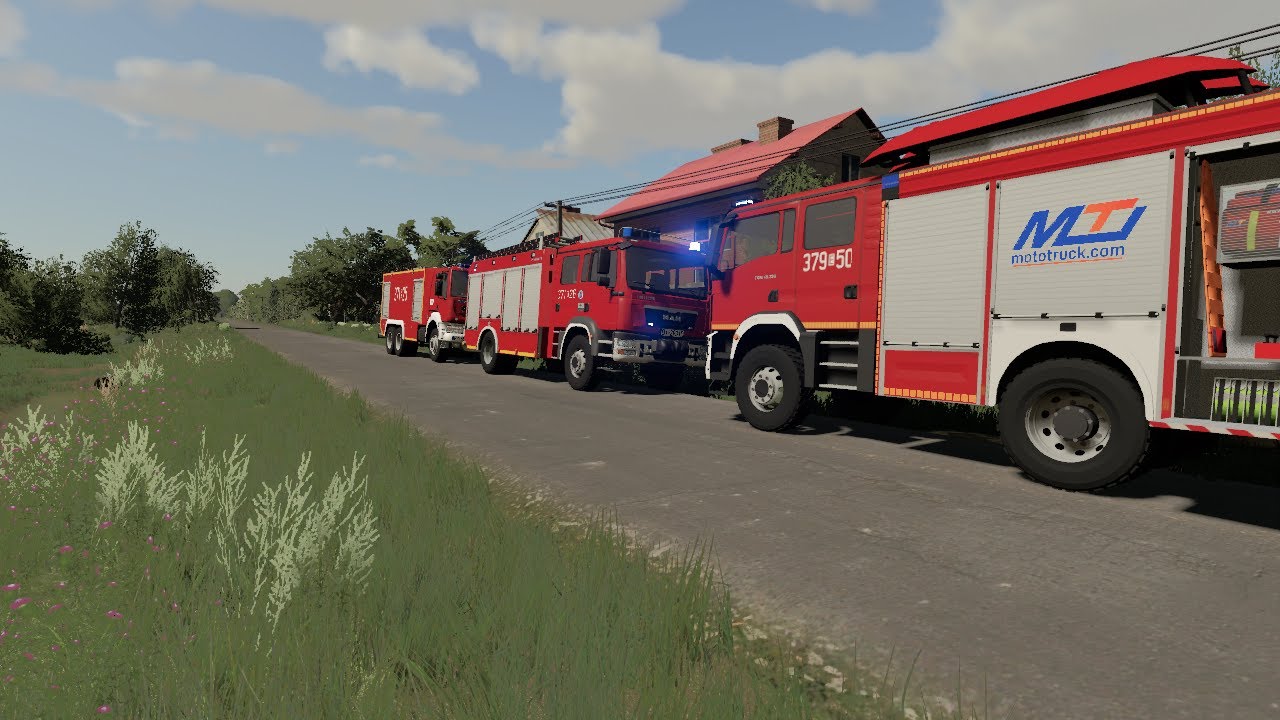 🚒Pożar garażu🧯
