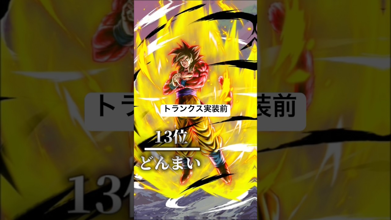 トランクス実装前最強キャラランキングTOP16