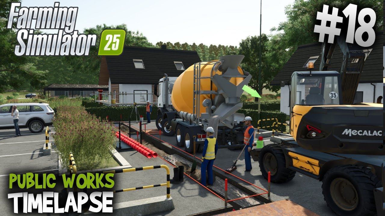 ⚡ Final Touches: Transformer In Place & Grid Ready! 🚛 Mercedes Arocs & Mecalac 15MWR 👷 FS25