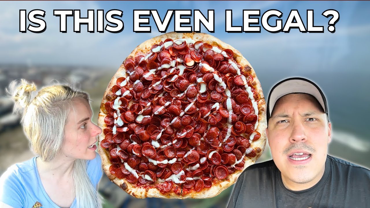 Is this too much Pepperoni? Tony Boloney's Swine Fighter Pizza in New Jersey