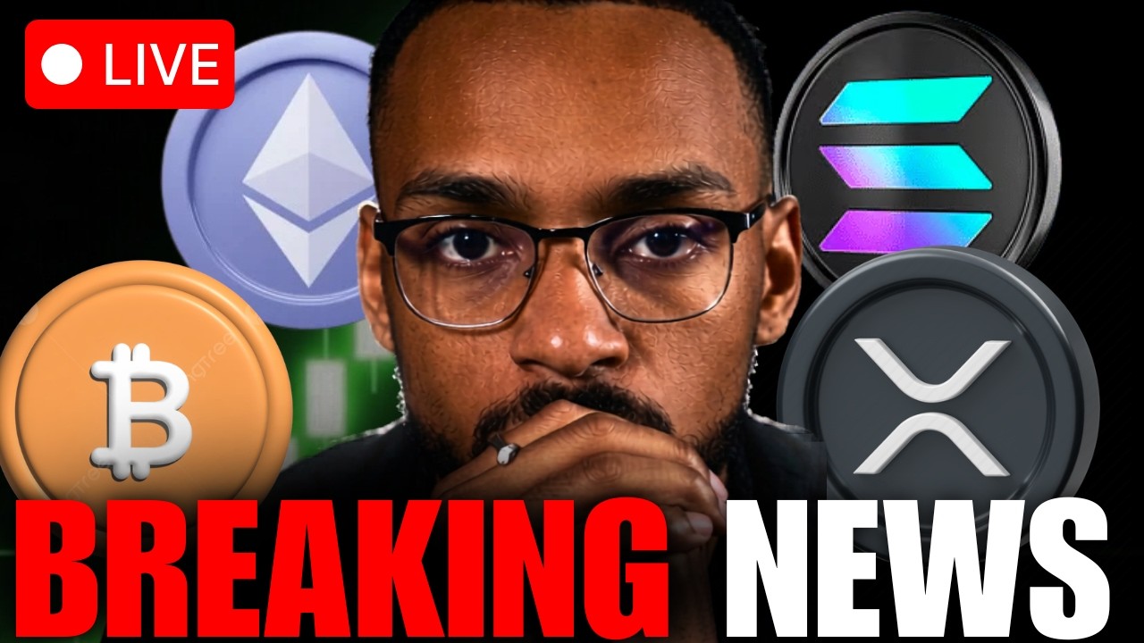 BREAKING NEWS SHAKES THE CRYPTO MARKET | BITCOIN, SOLANA, ETHEREUM, XRP, & MORE