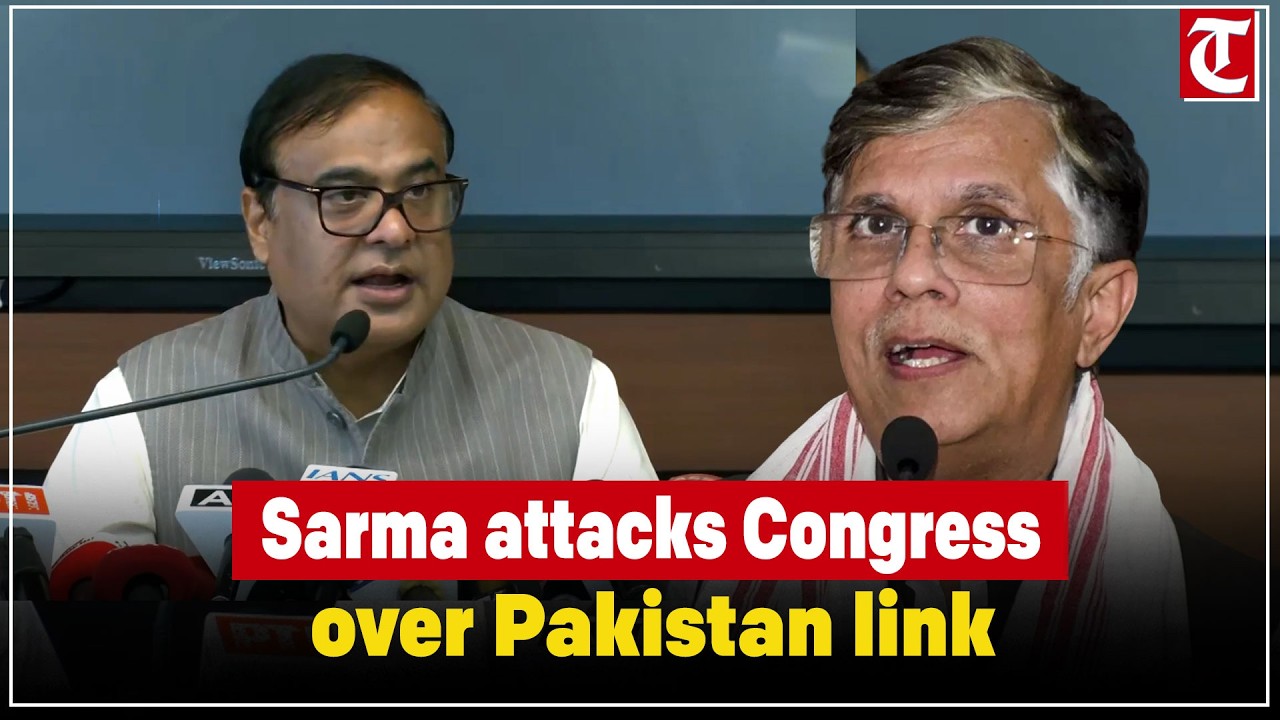 Himanta Sarma: &lsquo;From Pakistani social media group&rsquo; slams Congress over passport row