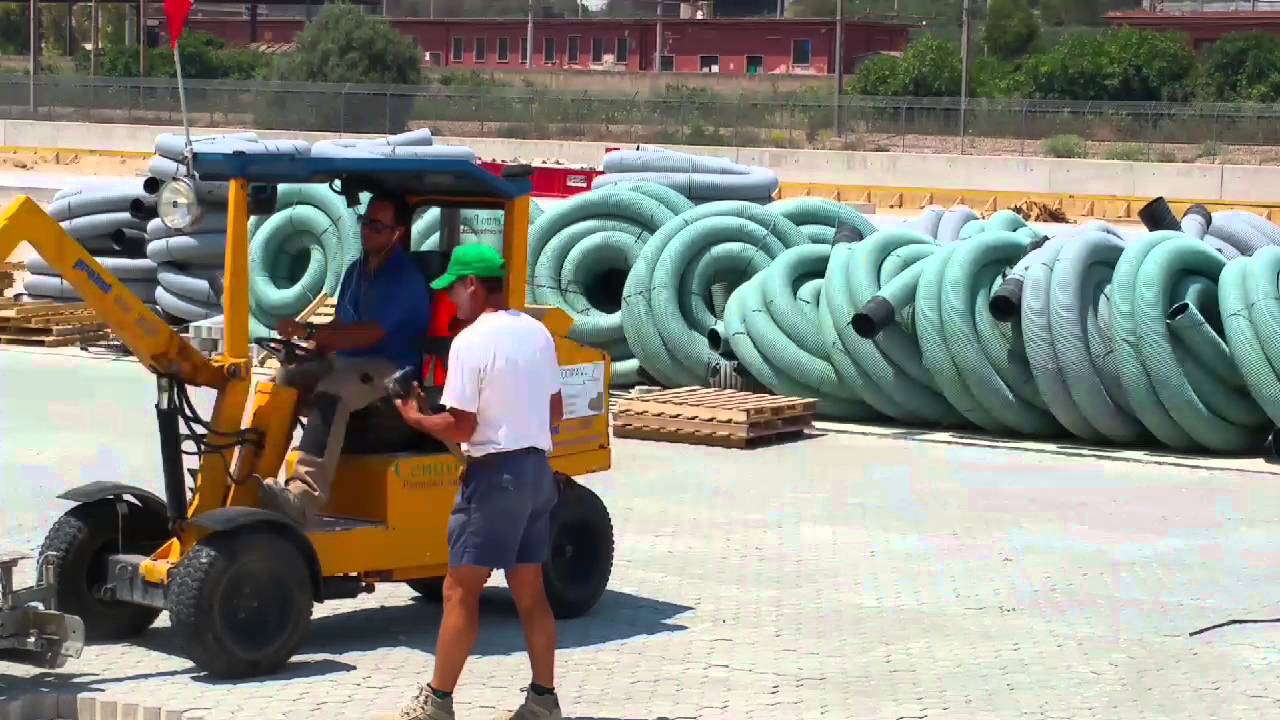 Posa masselli autobloccanti EDIL ECOPAV