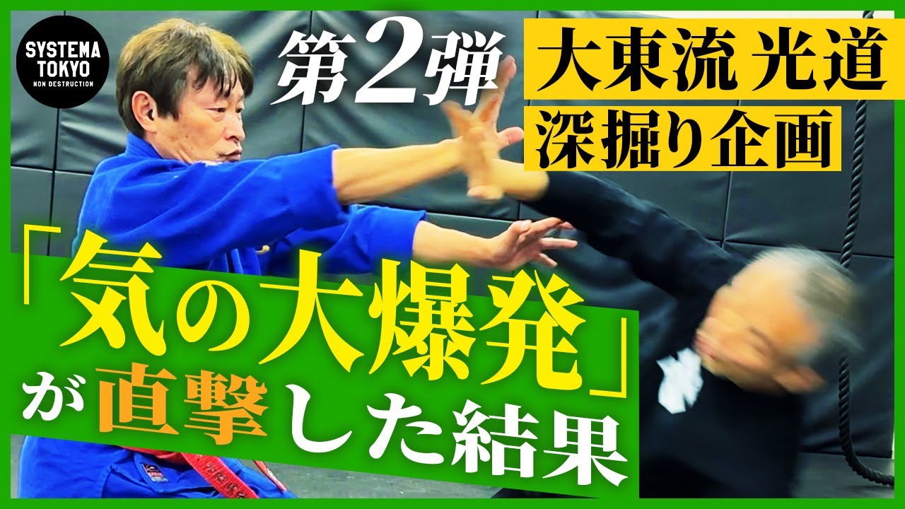【気の大爆発】が直撃したら人間はどうなる？【大東流光道&システマ】