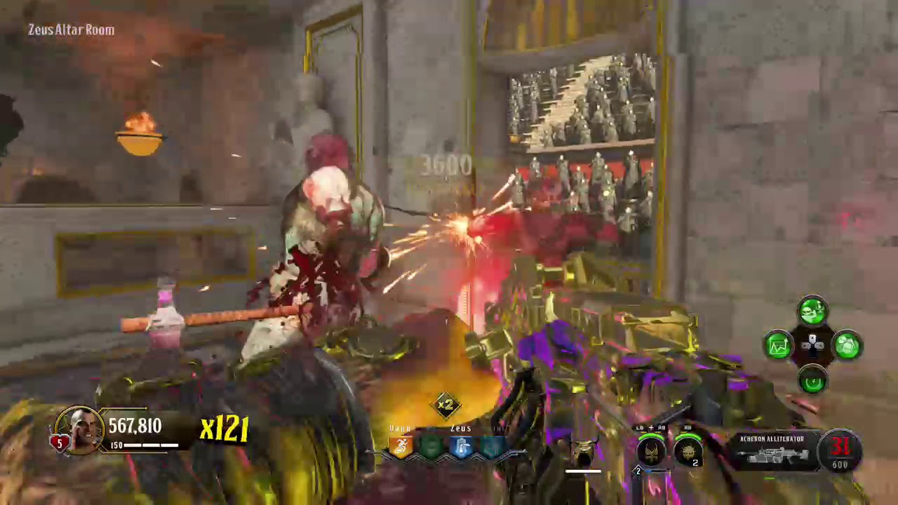 IX Zombie Rush: 3.3 Million Points - Call of Duty: Black Ops 4 Zombies