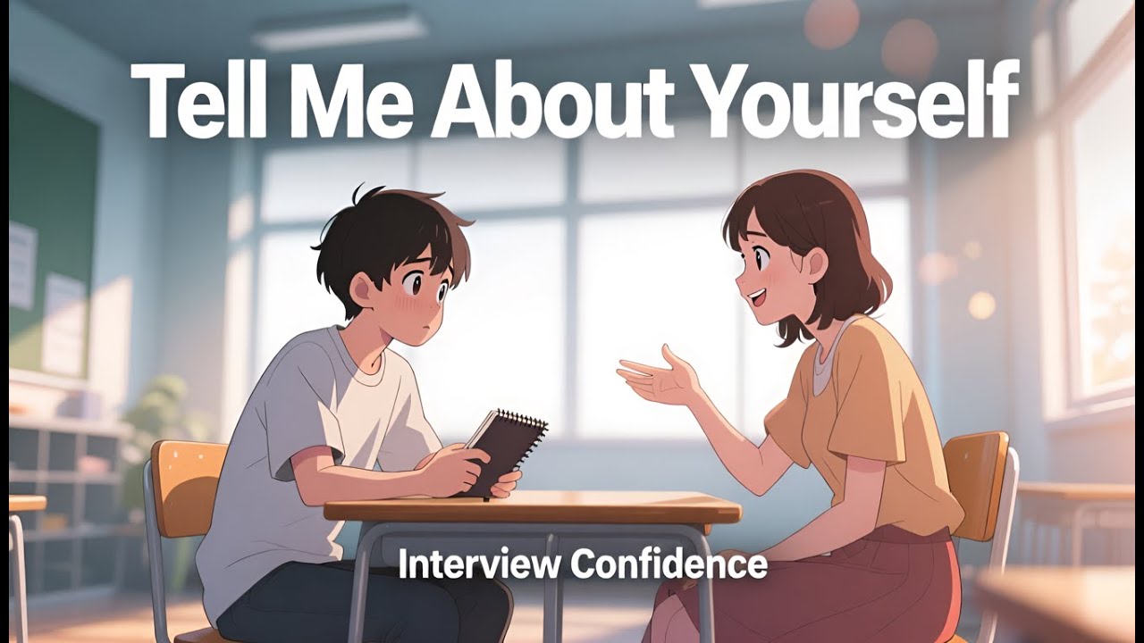 Tell Me About Yourself | Interview Answer Examples | Calm English Conversation