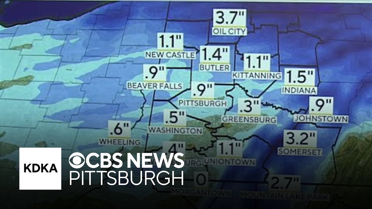 KDKA-TV Evening Forecast (1/20)