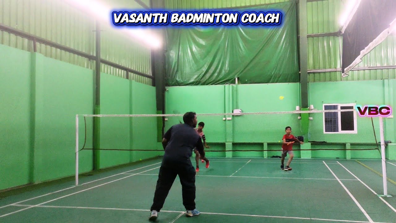 Vasanth badminton coach training time #vasanthbadmintoncoach #nsnisvasanthco
