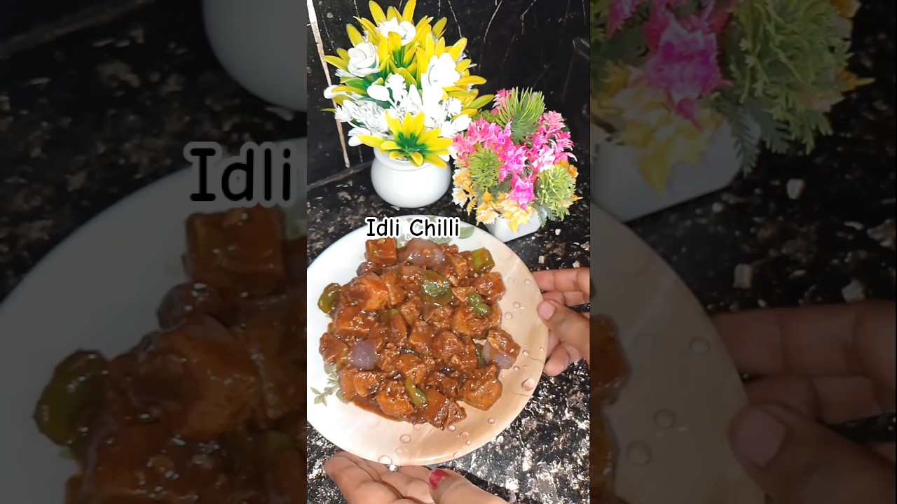 Street Style Idli Chilli 🌶️ Recipe 
