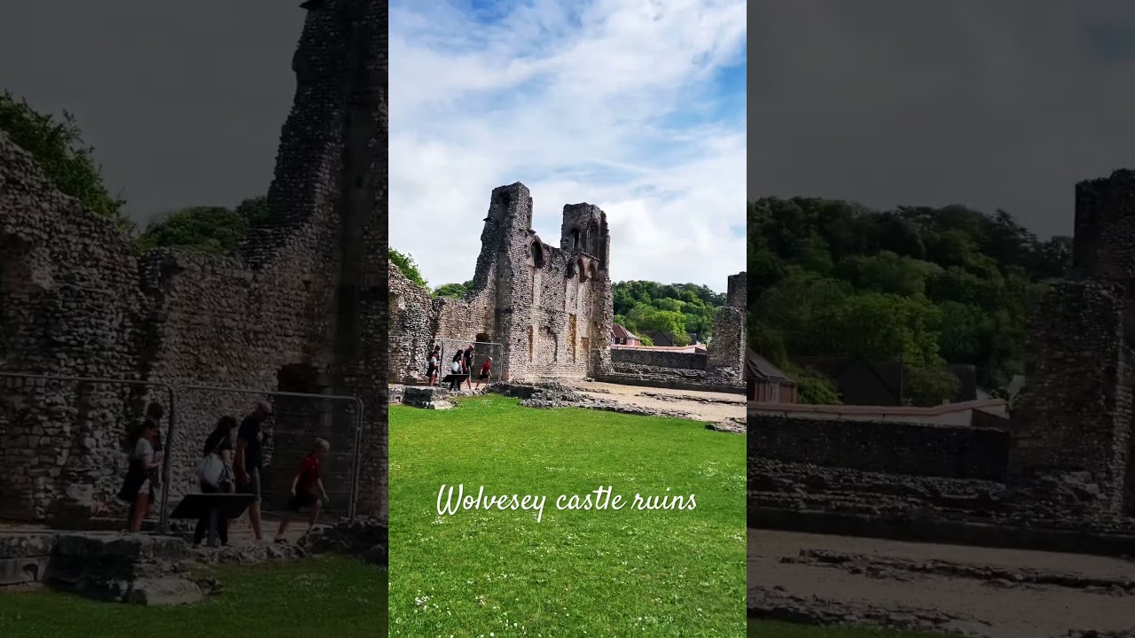 Wolvesey castle ruins #castleruins #castle #winchester #unitedkingdom  #explore