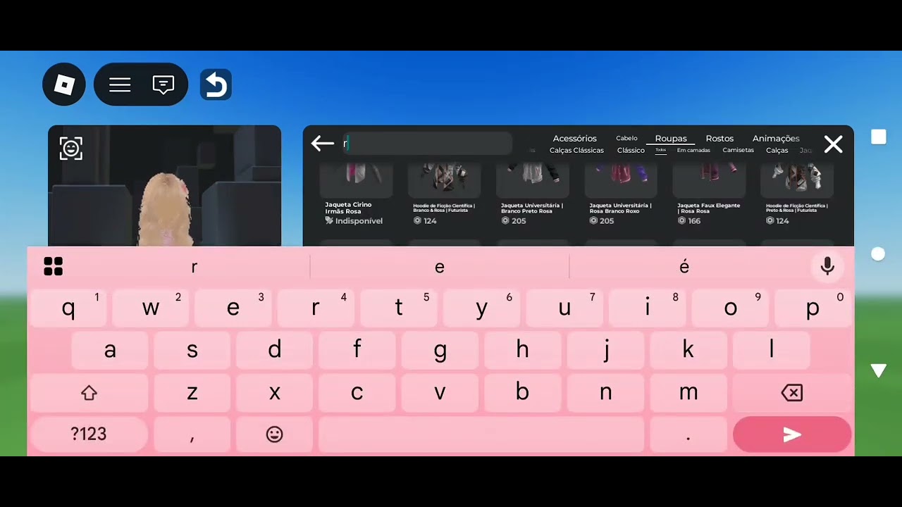 Criando um personagem Rosa 