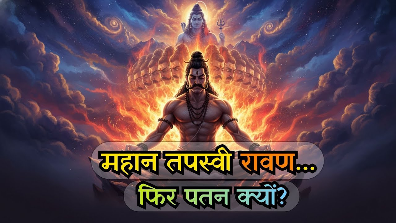 Ravana’s Penance: From Supreme Tapasya to Ultimate Downfall | A Hidden Lesson from Ramayana #ravan
