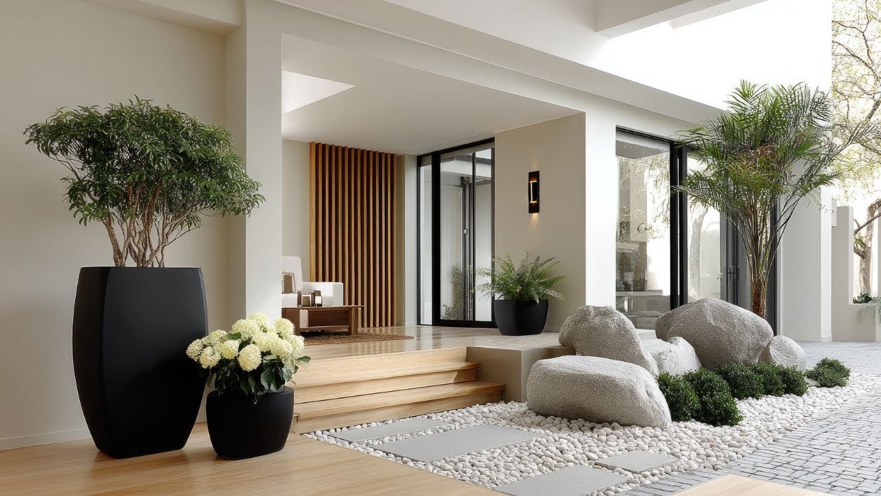 Modern Minimalist House Tour | A Calm Oasis with Soft Architecture and Intentional Design