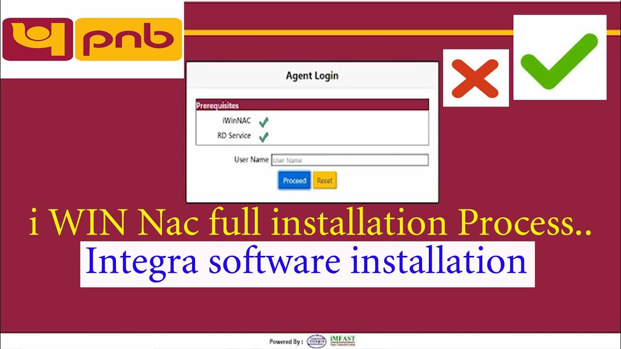 pnb bc installation | pnb integra installation | pnb iwinnac installation