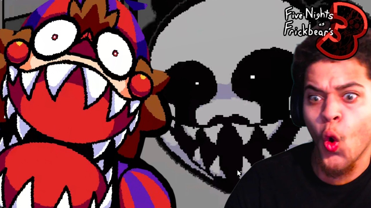 I HAD TO LOCK IN DURING THIS NIGHT THERES TO MANY OF THEM |Five Nights At Frickbear's 3| (ENDING)