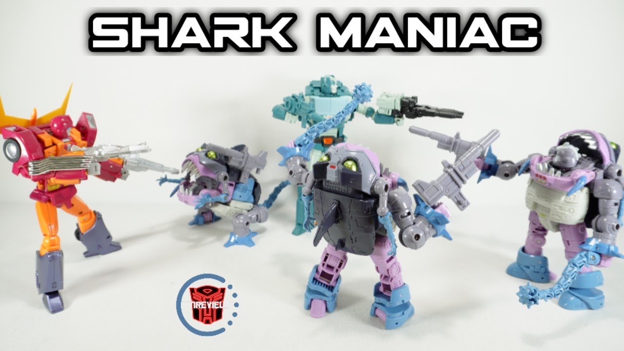 Guardian Of Mankind SM-01 Shark Maniac (AKA KO Oversized Studio Series 86 Sharkticons)