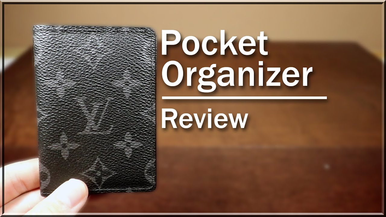 Louis Vuitton Pocket Organizer Review | Monogram Eclipse