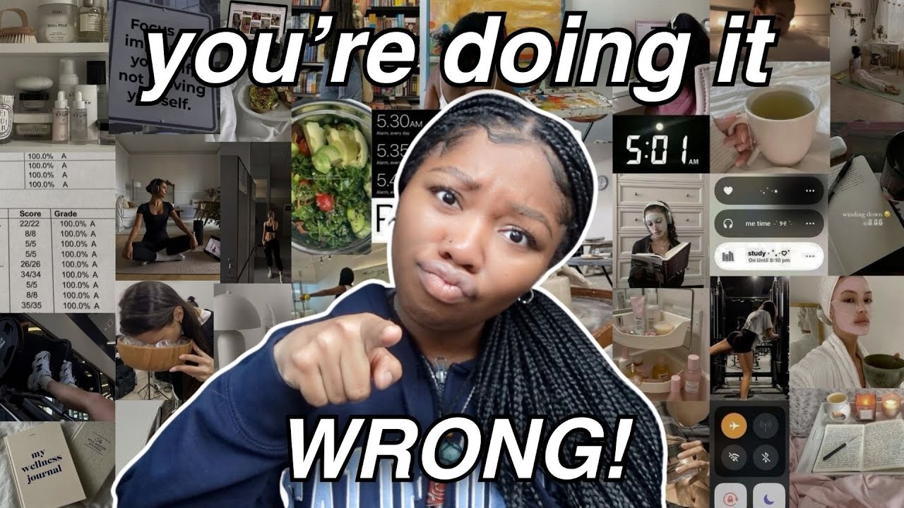 y'all are missing the point of self-improvement