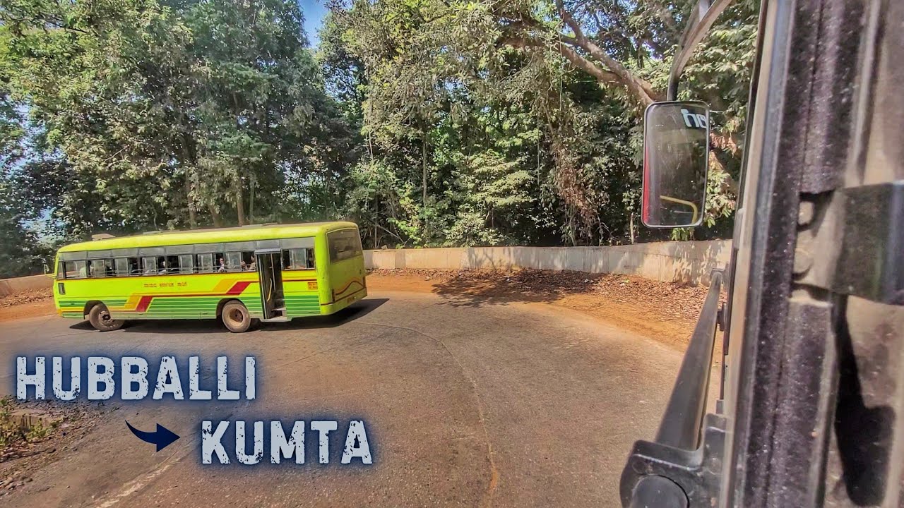 Hubballi to Kumta(via Sirsi) Brand New NWKRTC BS6 Sarige Bus Journey