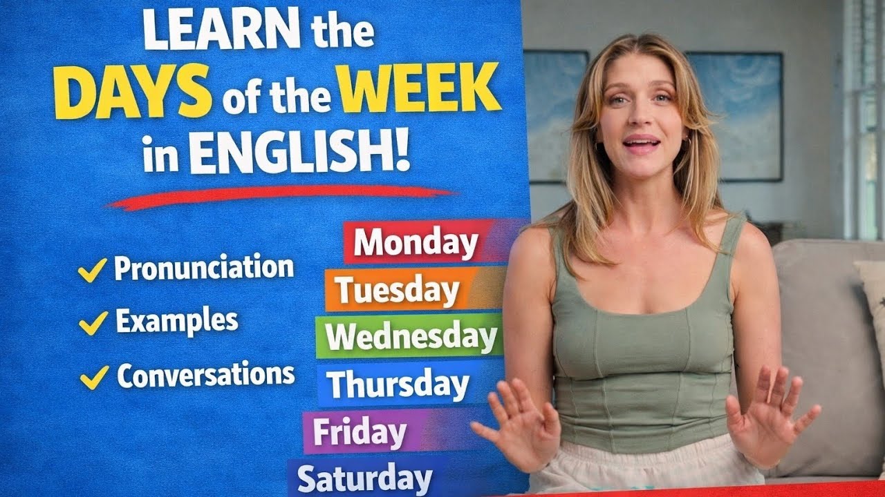 Days of the Week in English | Long English Lesson for Beginners