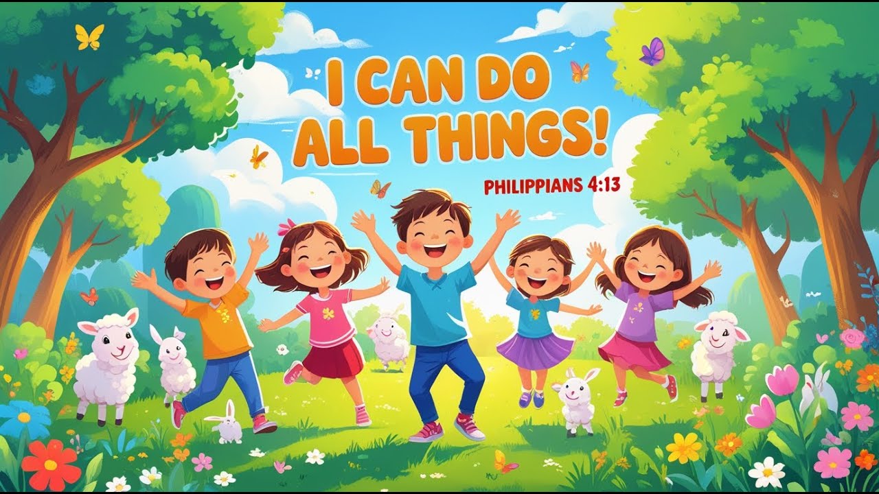 I Can Do All Things 🎶 | Philippians 4:13 | Kids Christian Song | Sing & Dance