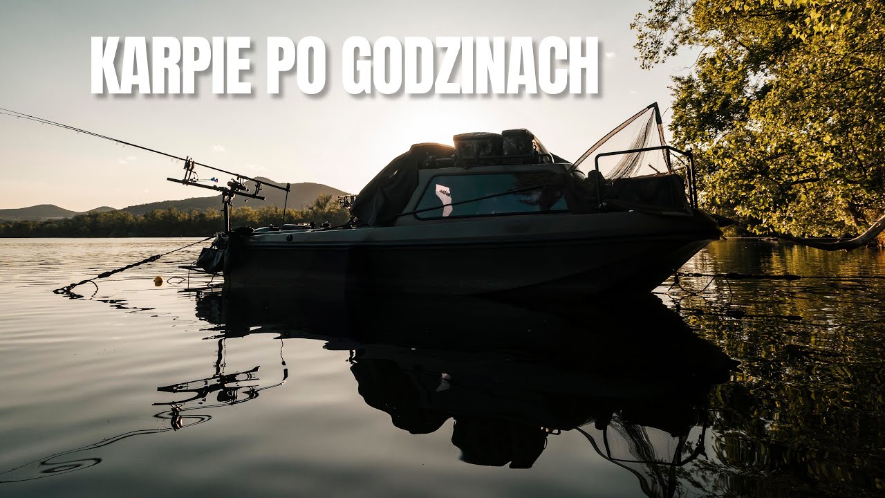SPANIE i KARPIOWANIE na ŁODZI w CZECHACH