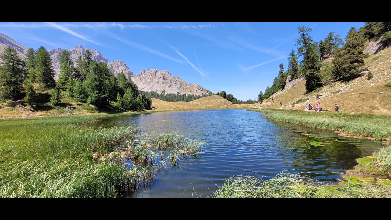 Randonnée dans le Queyras : Le lac de Sainte Anne et le lac Miroir, cascade de la Pisse à Ceillac.