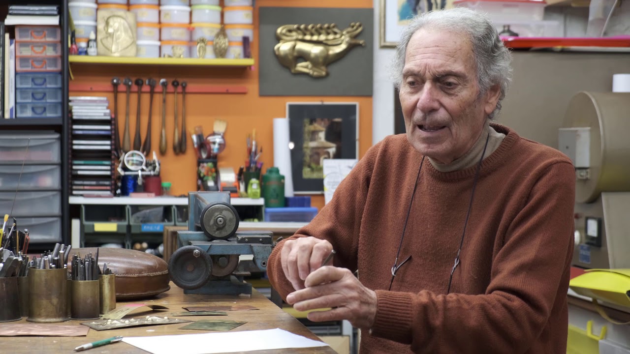 Gianni Bergonzoni - L'antica arte dello sbalzo e cesello