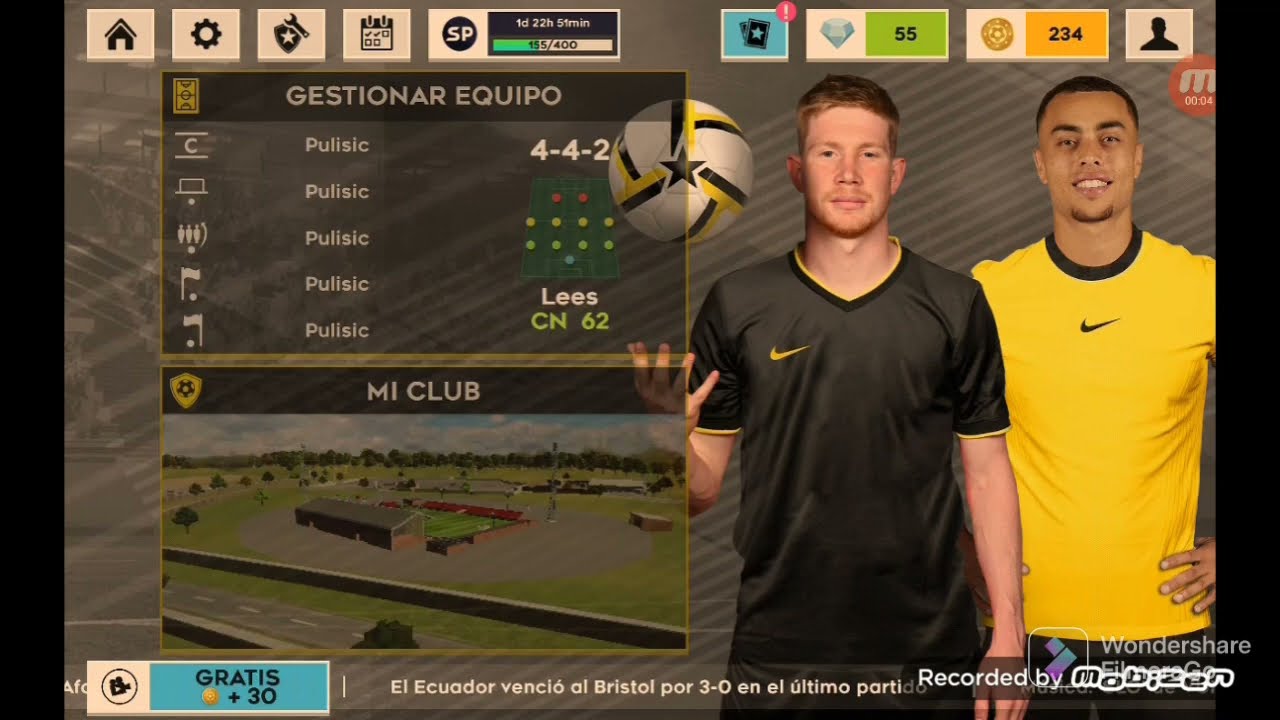 Jugando Dream League Soccer 2022 | Santiago Barandika
