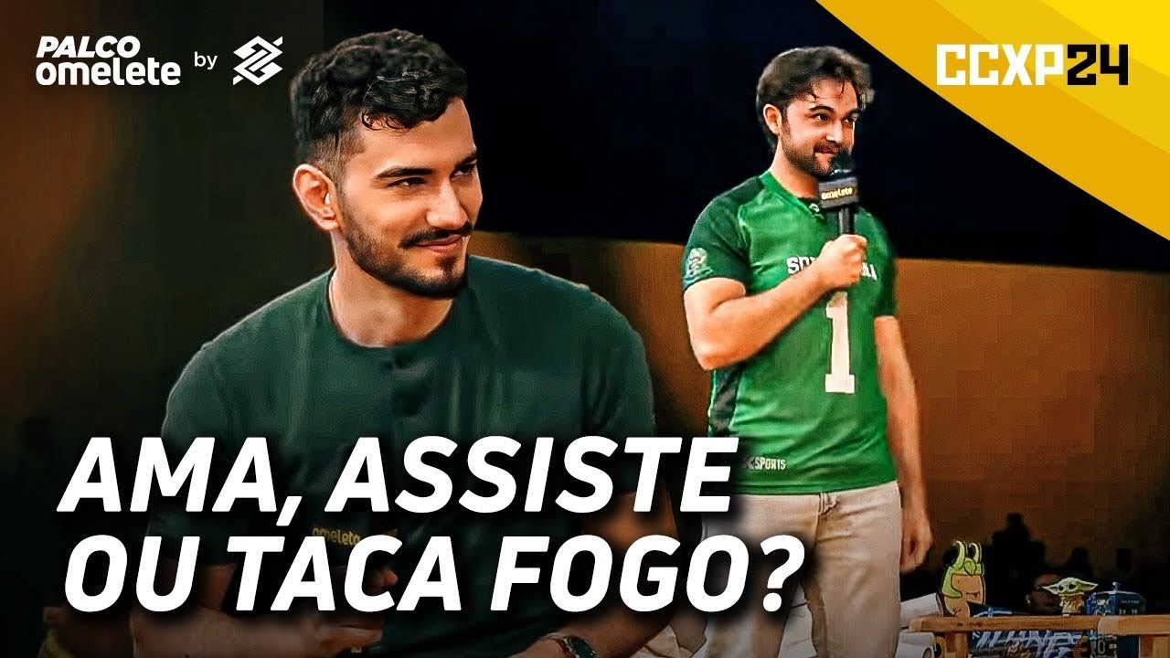AMA, ASSISTE ou TACA FOGO na CCXP com @CanalPeeWee