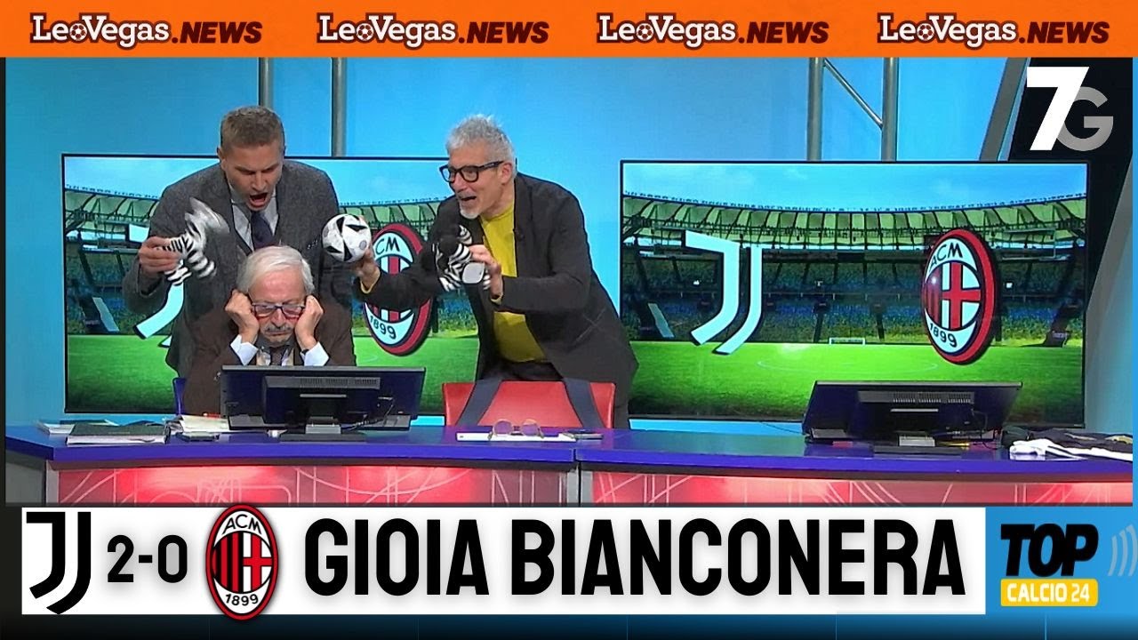 DIRETTA STADIO JUVE MILAN 2-0: ZULIANI TORNA AD ESULTARE PER UNA VITTORIA DEI SUOI BIANCONERI!