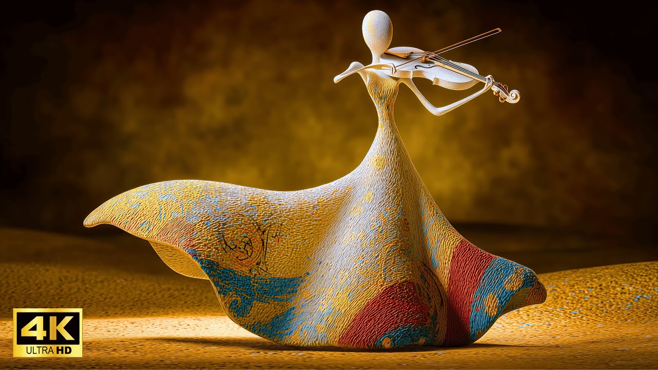 Ethereal Violin Ballet of Delicate Beings | Surreal Music & Art