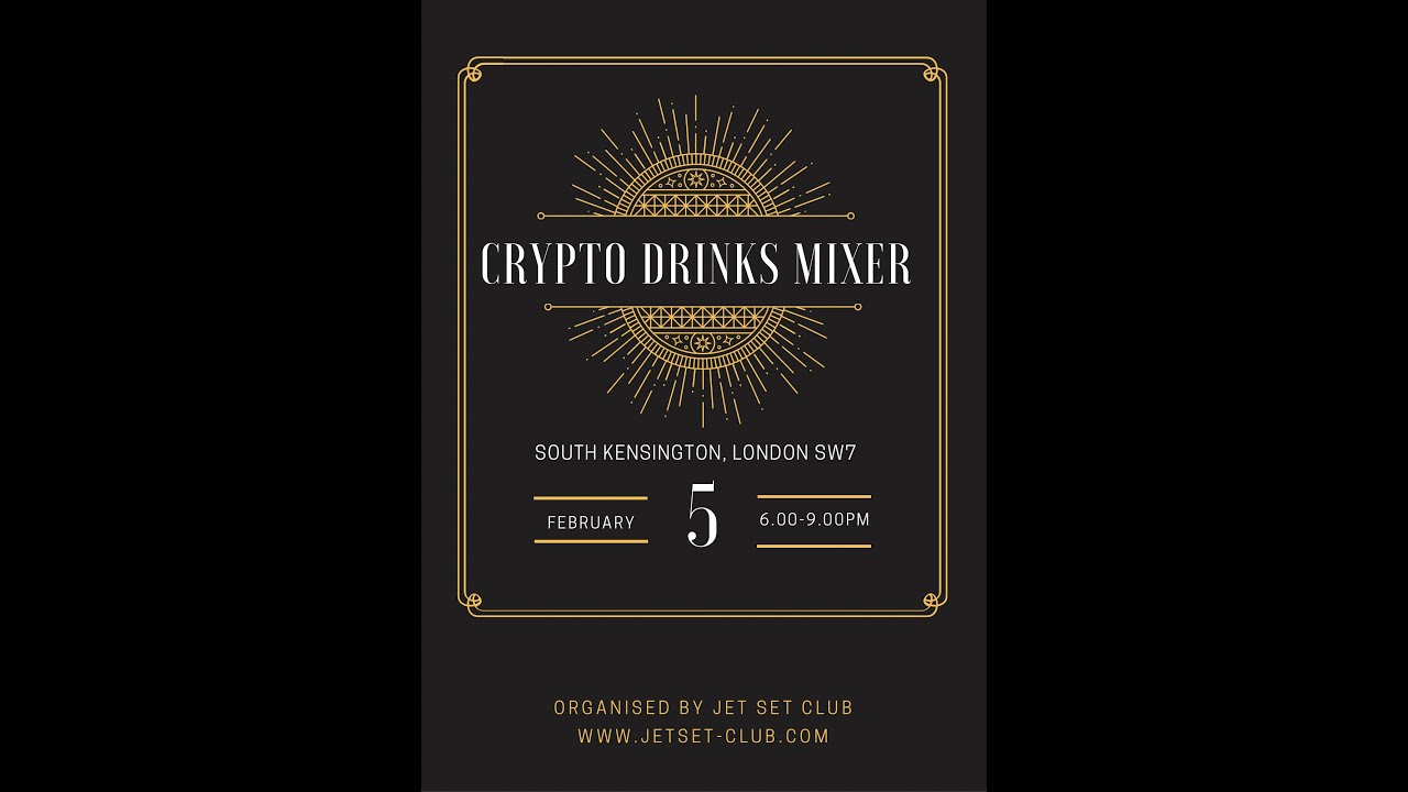 Crypto Drinks Mixer London February 2025