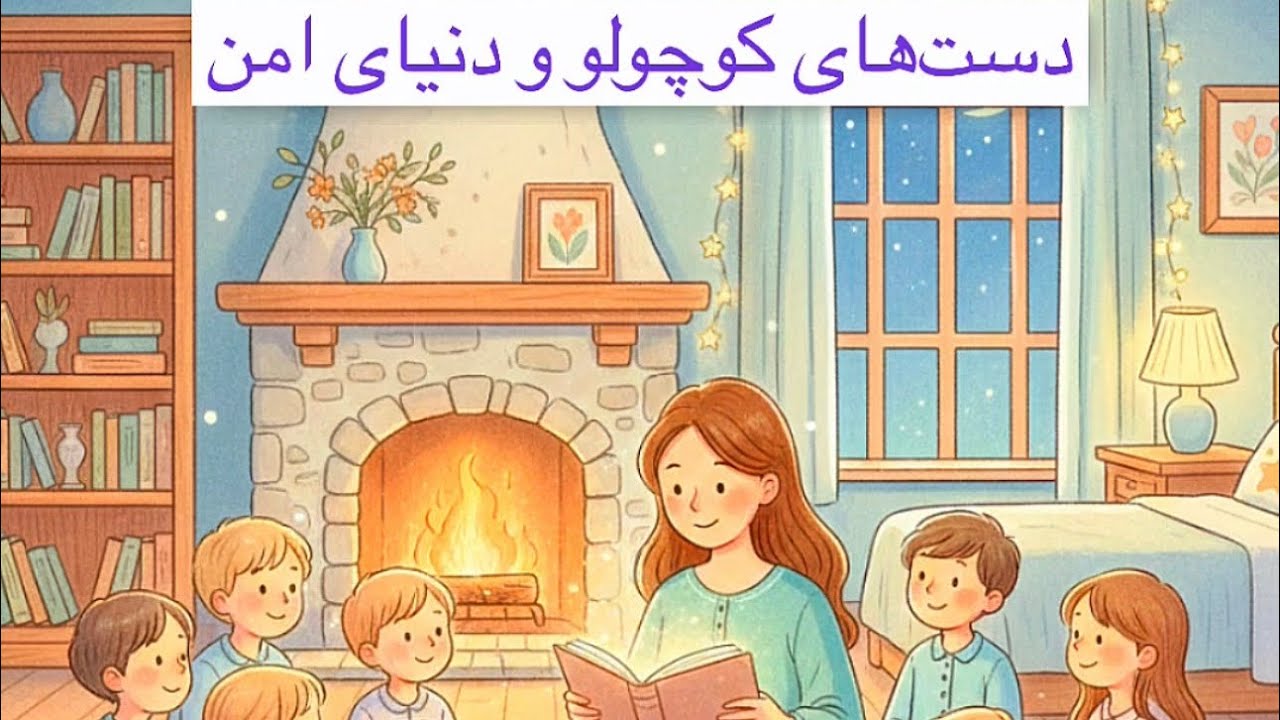 صحبتى برای‌آروم کردن کودکان در زمان  ناامنی	