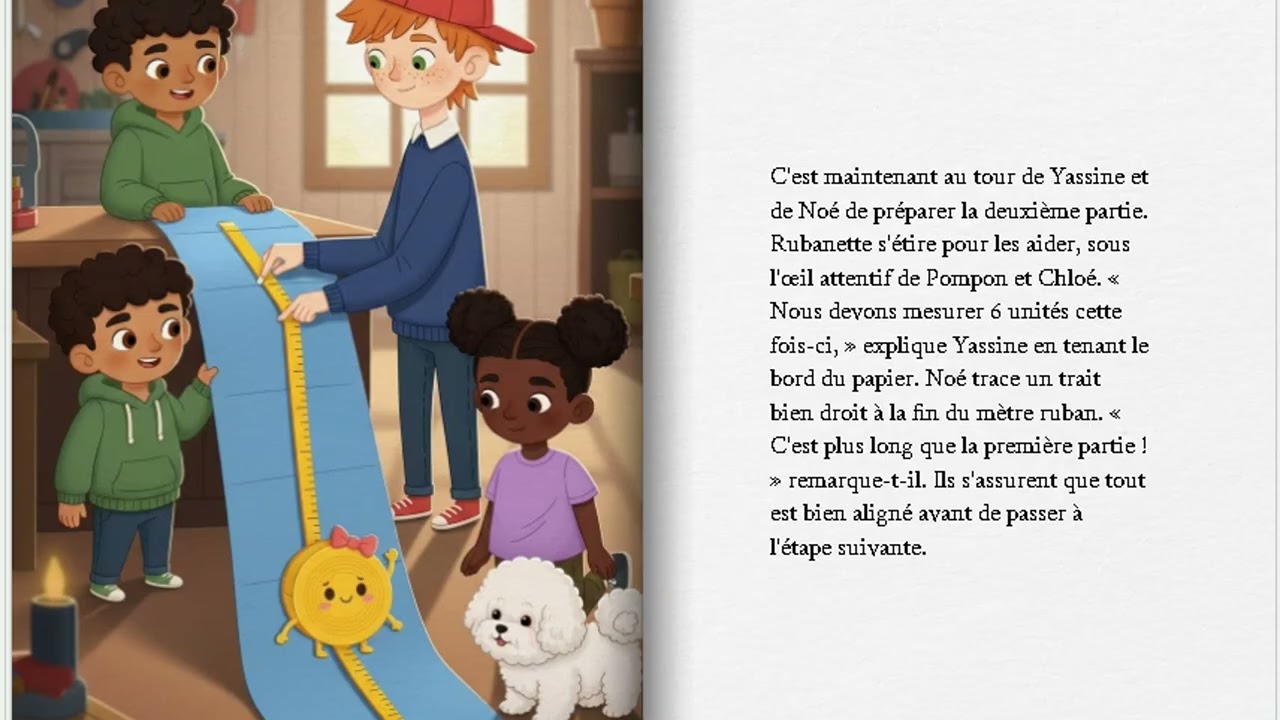 Le Professeur Nuage et le Club des Mesures French histoire pour enfants sciences amusantes pour les