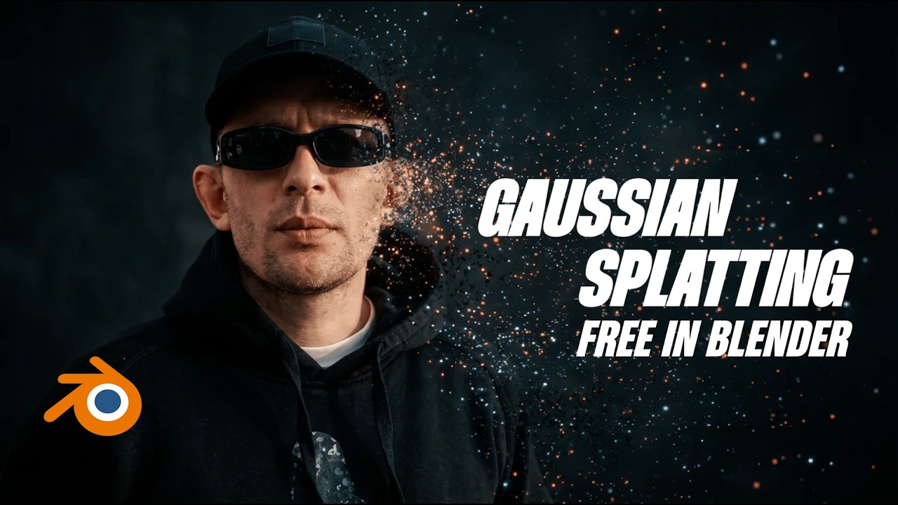 Gaussian Splats in Blender Fast & Free Setup  ( COLMAP/ BLENDER / BRUSH / 3DGS)