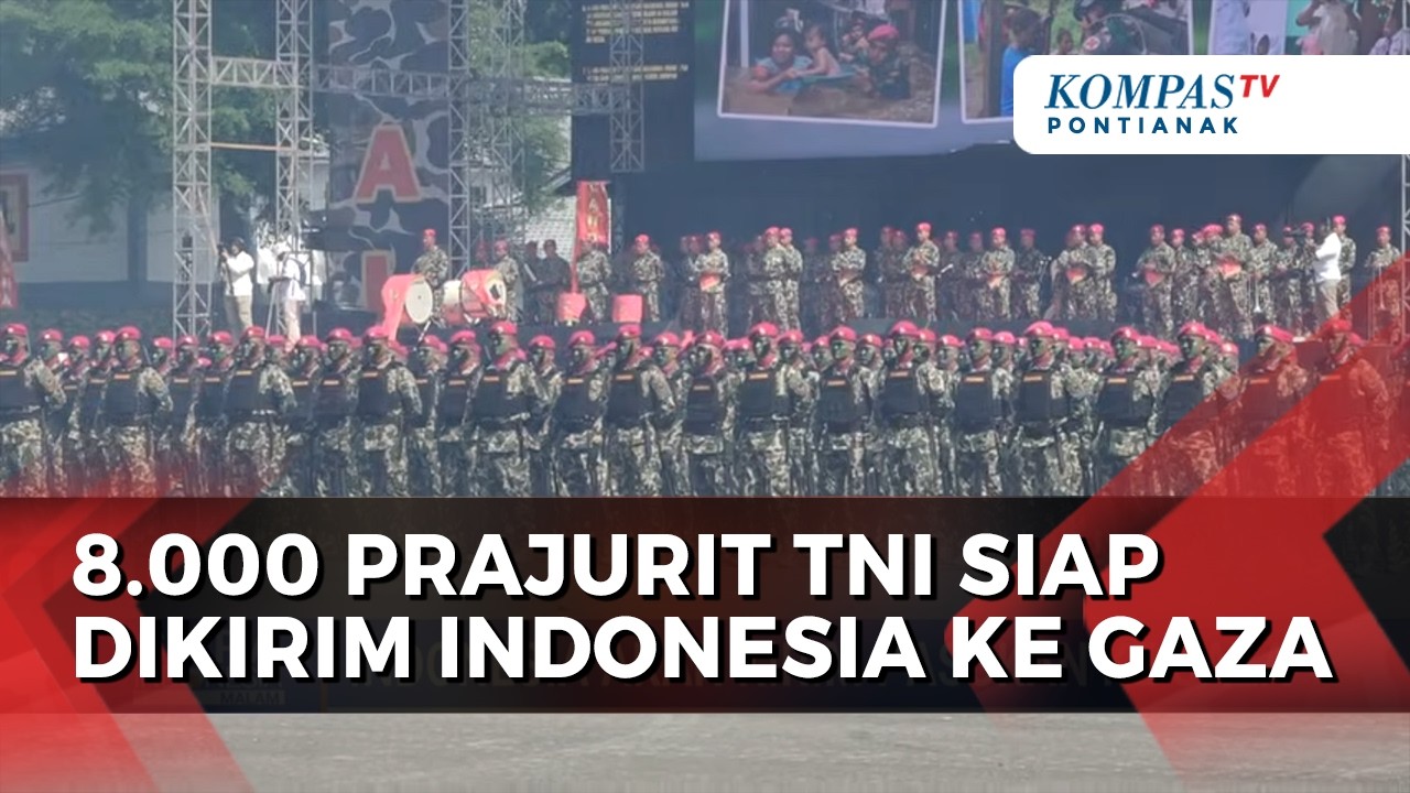 Indonesia Akan Kirim 8.000 Pasukan ke Gaza