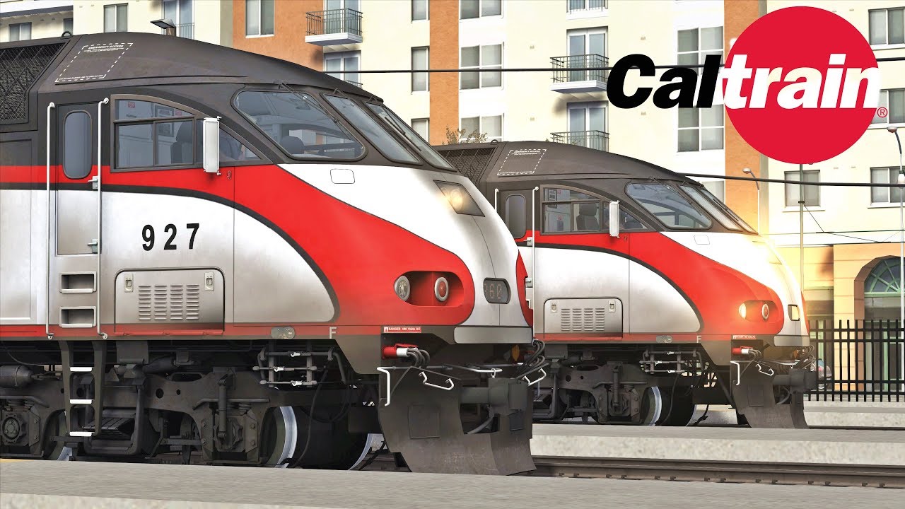 CALTRAIN MP36PH TRAIN👮