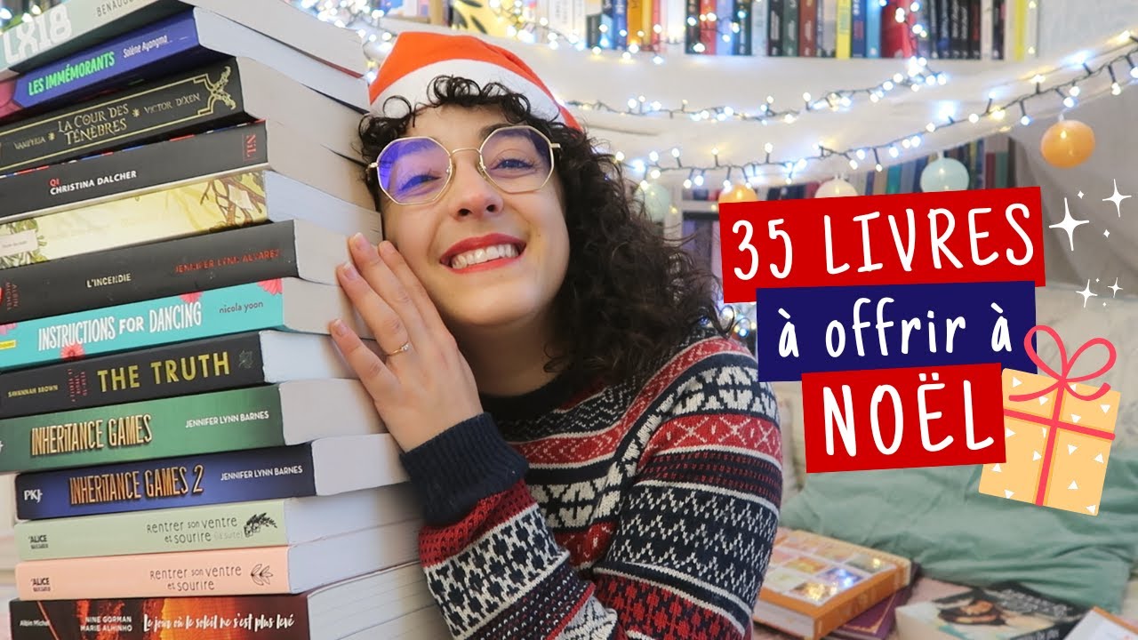 35 LIVRES 📚 à offrir pour NOËL 🎁🎄