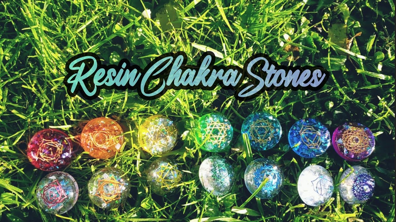 Resin Chakra Stones